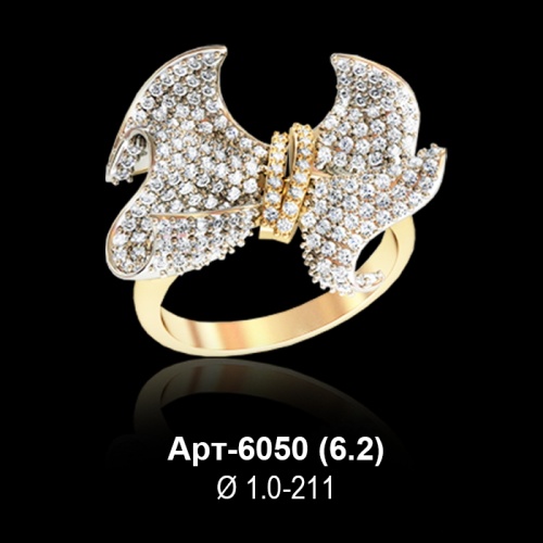 Кольцо Арт-6050 восковка Кольцо Арт-6050 восковка