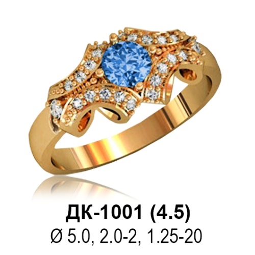 Кольцо ДК-1001 восковка