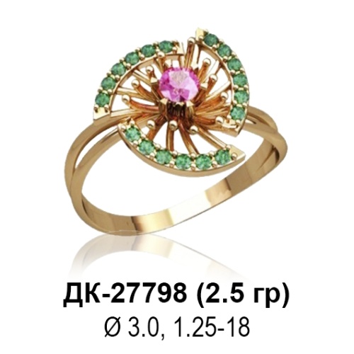 Кольцо ДК-27798 восковка