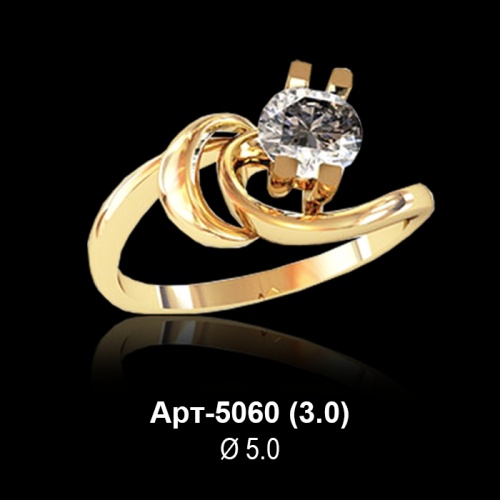 Кольцо Арт-5060 восковка