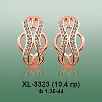 Серьги XL-3323 опока