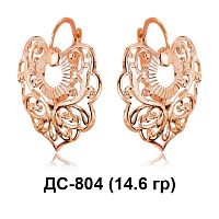 Серьги ДС-804 восковка