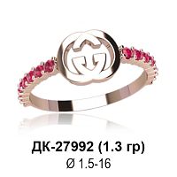 Кольцо "Шанель" ДК-27992 восковка