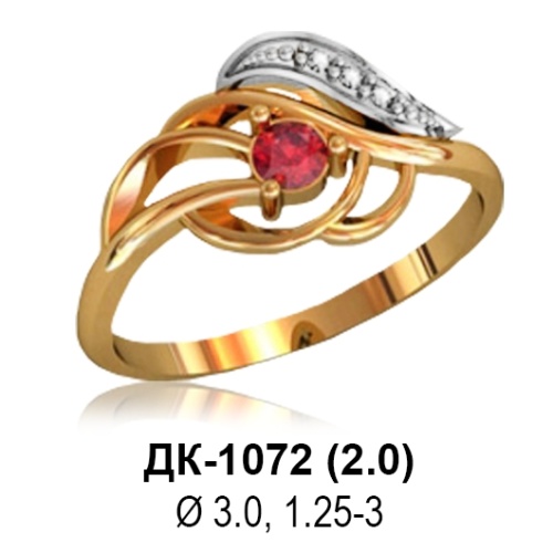 Кольцо ДК-1072 восковка