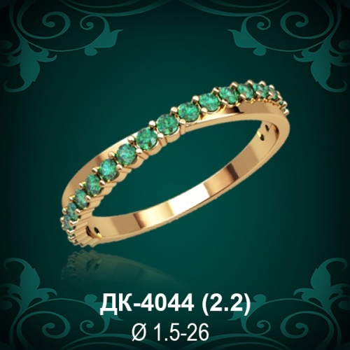 Кольцо "Дорожка" ДК-4044 восковка