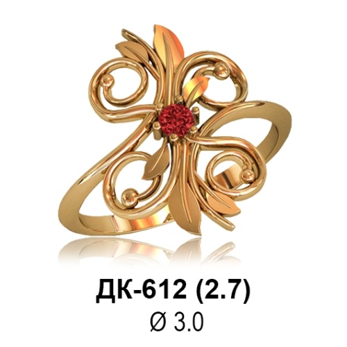 Кольцо ДК-612 восковка