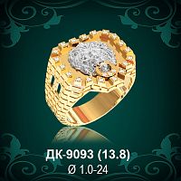 Мужской перстень ДК-9093 восковка