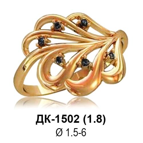 Кольцо ДК-1502 восковка Кольцо ДК-1502 восковка