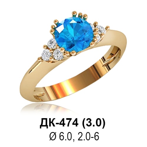 Кольцо ДК-474 восковка