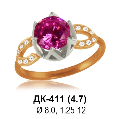 Кольцо ДК-411 восковка