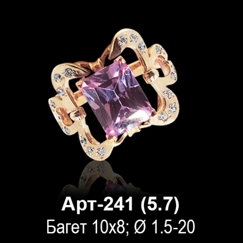 Кольцо Арт-241 восковка