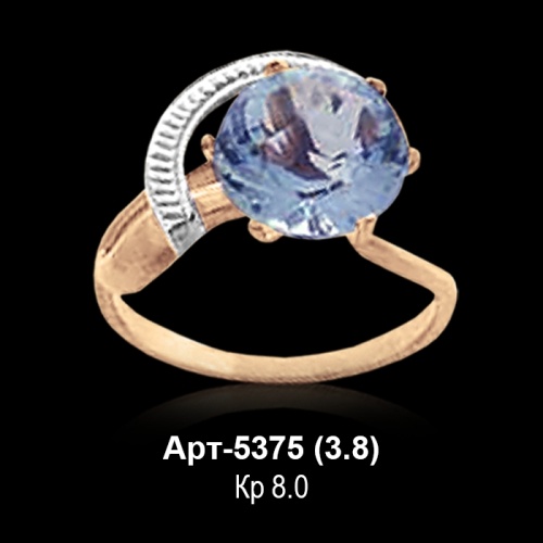 Кольцо Арт-5375 восковка