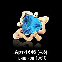 Кольцо Арт-1646 восковка