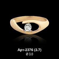 Кольцо Арт-2376 восковка