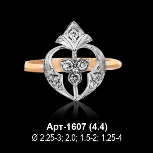 Кольцо Арт-1607 восковка Кольцо Арт-1607 восковка