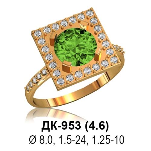 Кольцо ДК-953 восковка