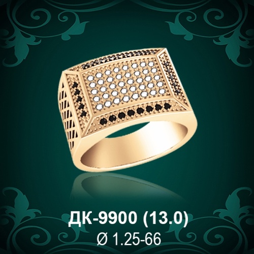 Мужской перстень ДК-9900 восковка