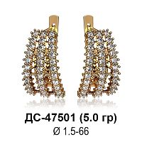 Серьги ДС-47501 восковка