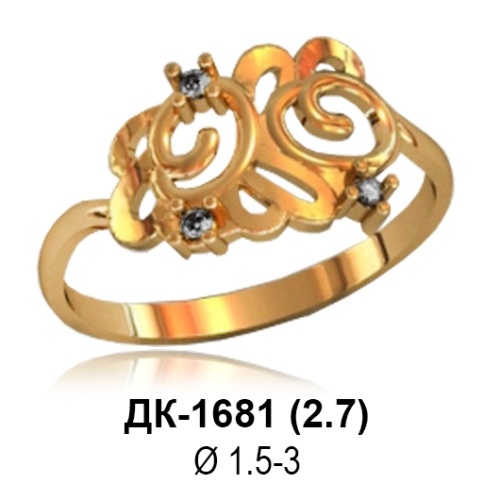 Кольцо ДК-1681 восковка