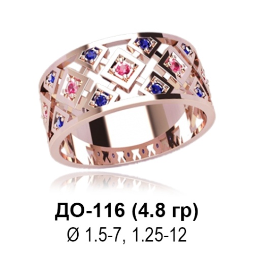 Кольцо ДО-116 восковка Кольцо ДО-116 восковка
