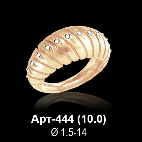Кольцо Арт-444 восковка