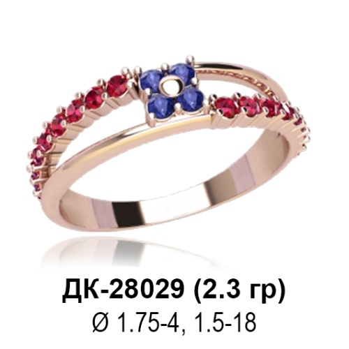 Кольцо ДК-28029 восковка