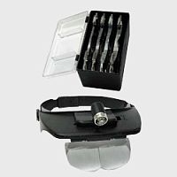 FIXTOM 52600 Очки бикулярные с подсветкой  1,2-3,5х