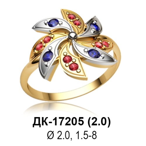 Кольцо ДК-17205 восковка Кольцо ДК-17205 восковка
