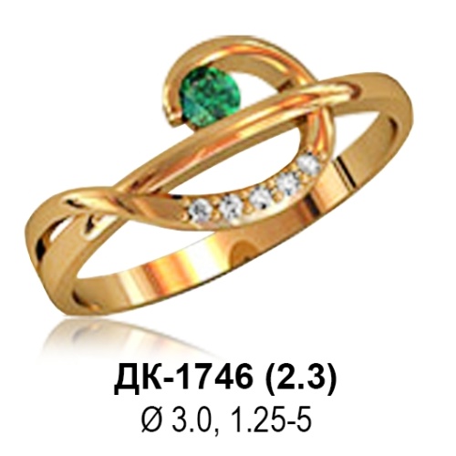 Кольцо ДК-1746 восковка
