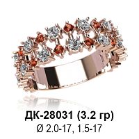 Кольцо ДК-28031 восковка