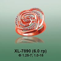 Кольцо XL-7890 опока