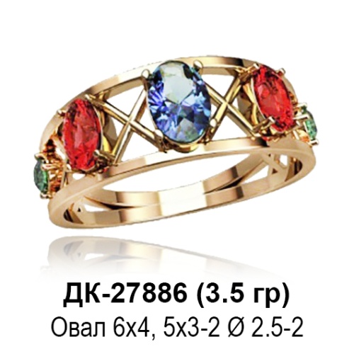 Кольцо ДК-27886 восковка