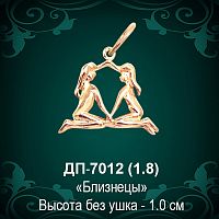Знак Зодиака ДП-7012 (Близнецы) восковка