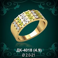 Кольцо "Дорожка" ДК-4018 восковка