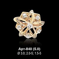 Кольцо Арт-840 восковка