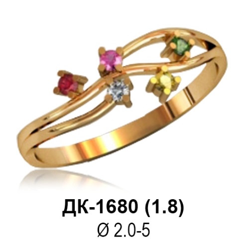 Кольцо ДК-1680 восковка