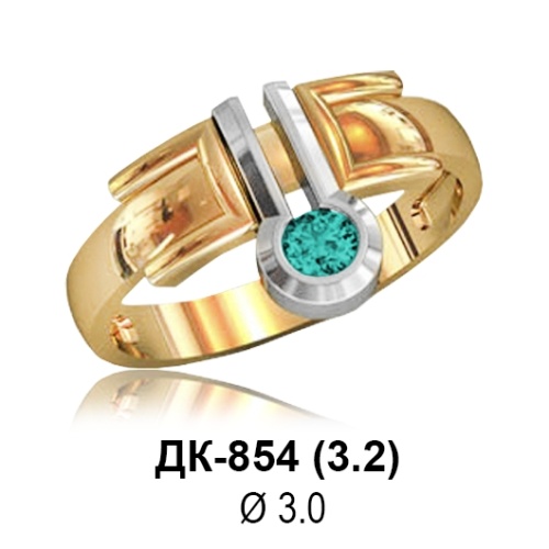 Кольцо ДК-854 восковка