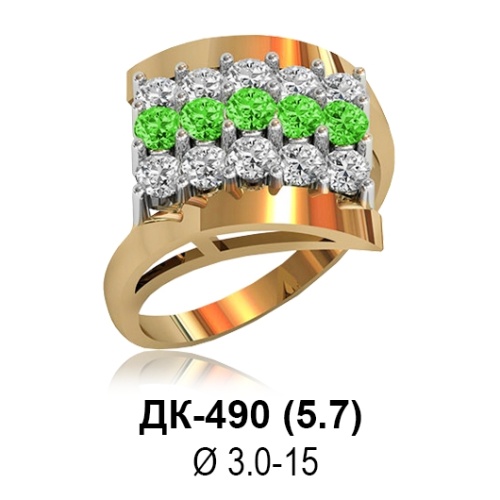 Кольцо ДК-490 восковка Кольцо ДК-490 восковка