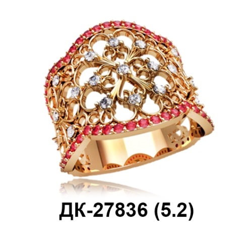 Кольцо ДК-27836 восковка