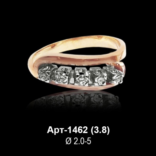 Кольцо Арт-1462 восковка