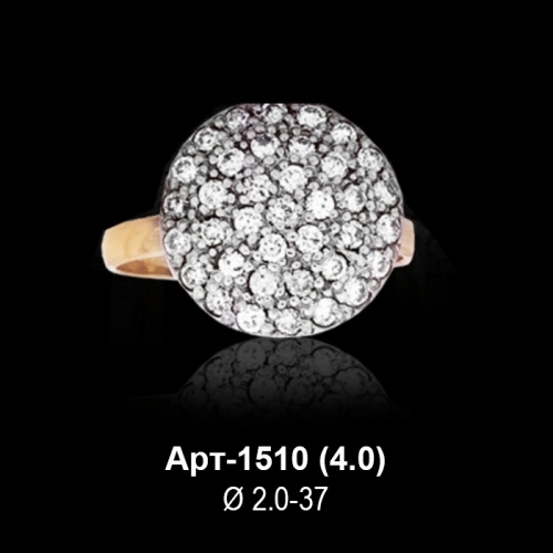 Кольцо Арт-1510 восковка