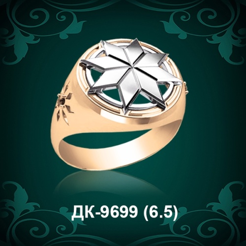 Мужской перстень "Оберег" ДК-9699 восковка