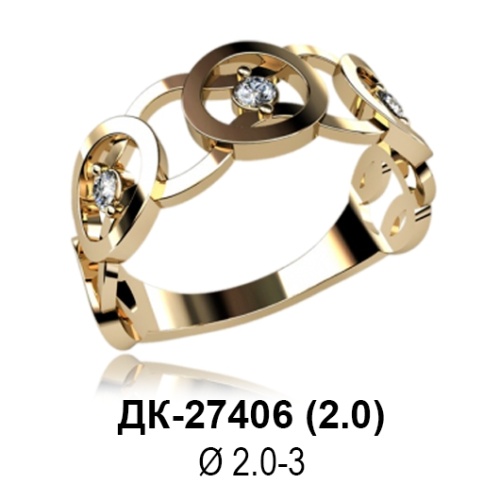 Кольцо ДК-27406 восковка Кольцо ДК-27406 восковка