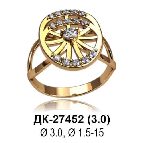 Кольцо ДК-27452 восковка