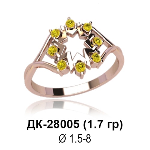 Кольцо ДК-28005 восковка