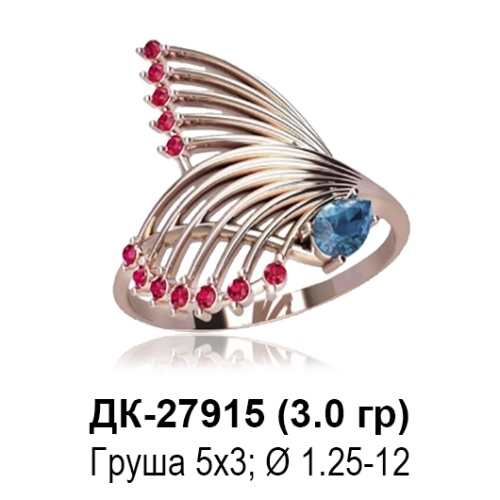 Кольцо ДК-27915 восковка Кольцо ДК-27915 восковка