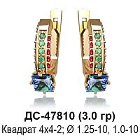 Серьги ДС-47810 восковка