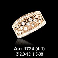 Кольцо Арт-1724 восковка