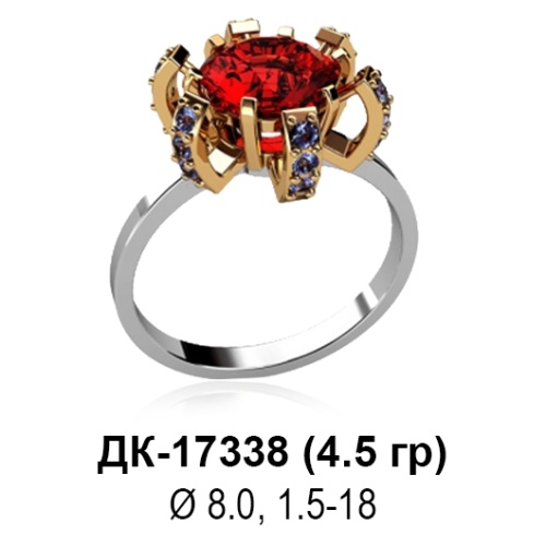 Кольцо ДК-17338 восковка