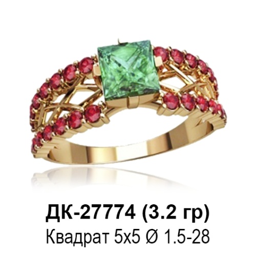 Кольцо ДК-27774 восковка